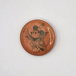 Rare Vintage Minnie Mouse Disney Pin Button Pinback 1"